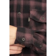 Πουκάμισο Rebase 242-RGS-5007 Black Plum