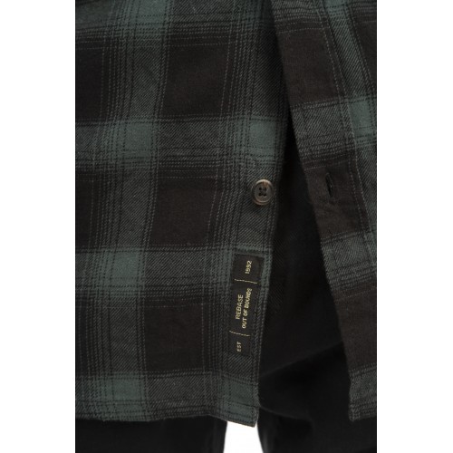 Πουκάμισο Rebase 242-RGS-5007 CC23 Black-Forest Green
