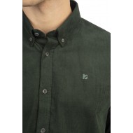 Πουκάμισο Κοτλέ Rebase 242-RGS-5005 Dark Green