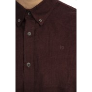 Πουκάμισο Κοτλέ Rebase 242-RGS-5005 Aubergine