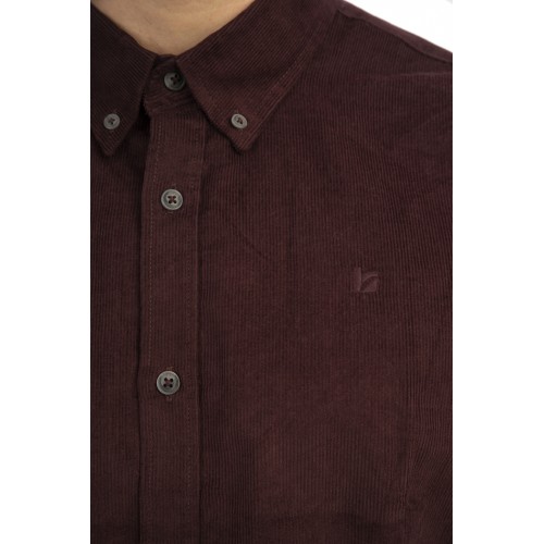 Πουκάμισο Κοτλέ Rebase 242-RGS-5005 Aubergine