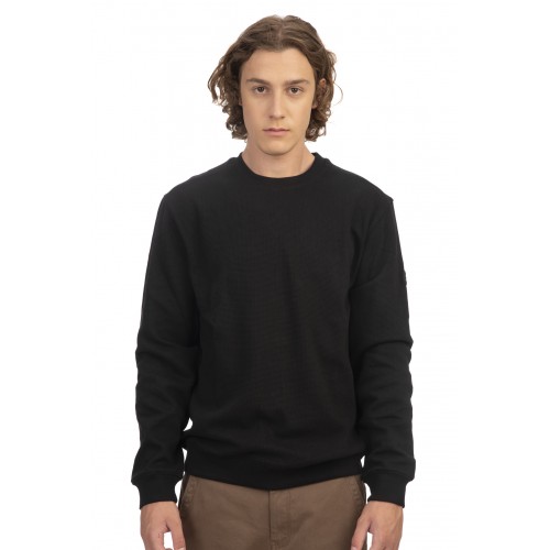 Μπλούζα Μακρύ Μανίκι Rebase 242-RTOP-1013 Black