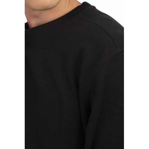 Μπλούζα Μακρύ Μανίκι Rebase 242-RTOP-1013 Black