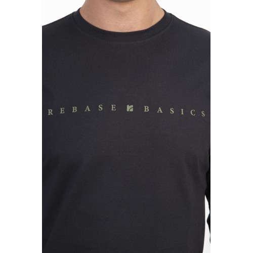 Μπλούζα Μακρύ Μανίκι Rebase 242-RTS-9002 Black