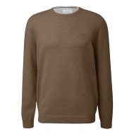 Πουλόβερ s.Oliver Basic 2143173 86W0 Καφέ 