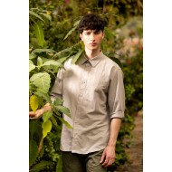 Πουκάμισο Mao Rebase RGS-535B Beige