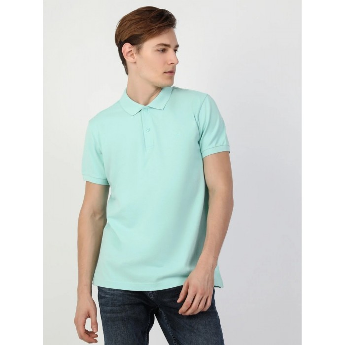 Πόλο Colin's CLTKTTSHM0766200 Green ML Polo