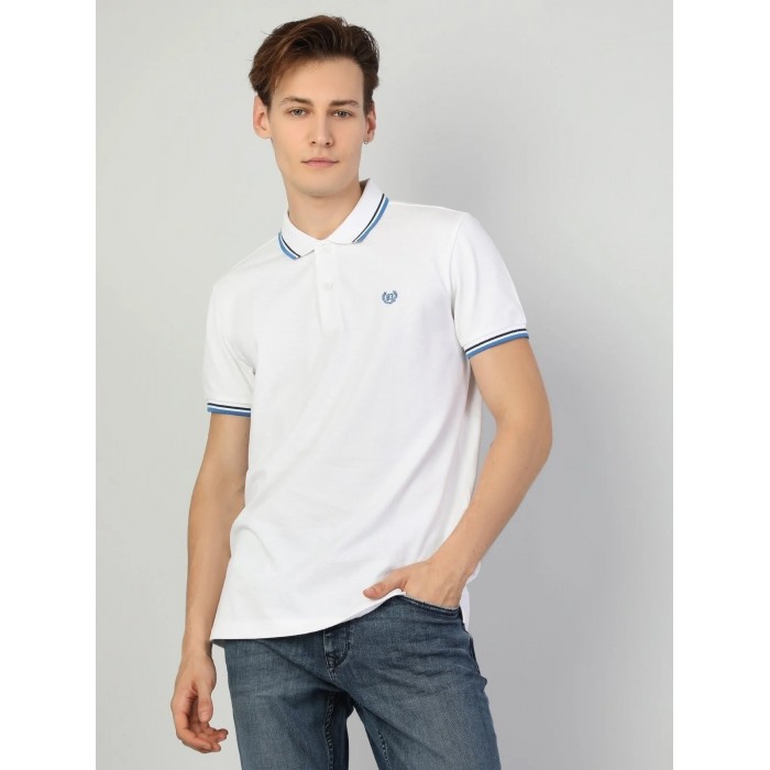 Πόλο Colin's CL 1026617 White Polo