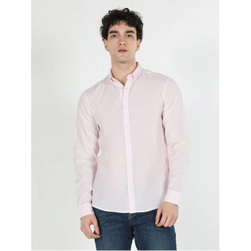 Πουκάμισο Colin's CL1057801 Pink