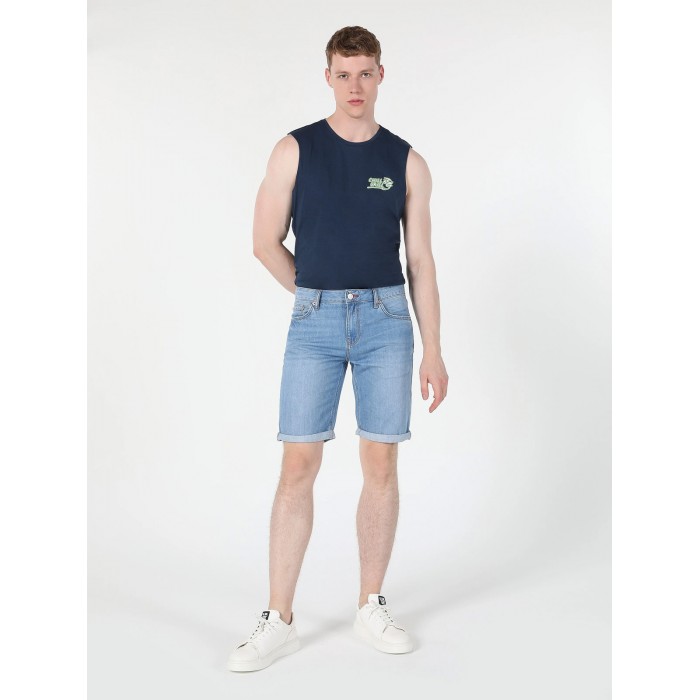 Βερμούδα Colin's Jeans Karl CL1059334 Light Blue Jean Βερμούδες