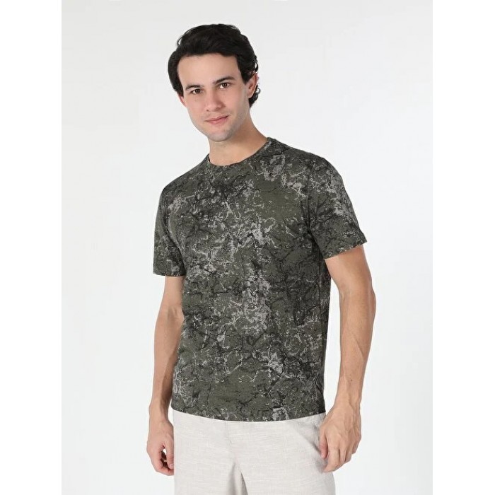 Μπλούζα Colin's CL1057529 Khaki T-Shirt