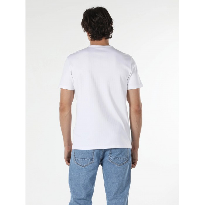Μπλούζα Colin's CL1057482 White  T-Shirt