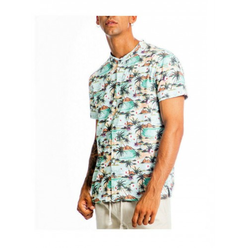 Πουκάμισο Paco Floral 13548 Green Πουκάμισο Paco Floral 13548 Green