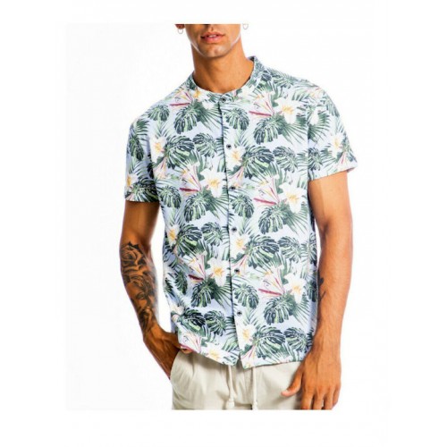 Πουκάμισο Paco Floral 13548 Ciel Πουκάμισο Paco Floral 13548 Ciel