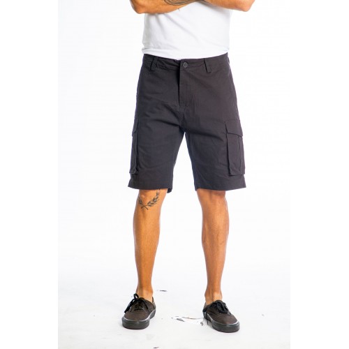 Βερμούδα Paco Co Cargo 13999-01 Black Βερμούδα Paco Co Cargo 13999-01 Black