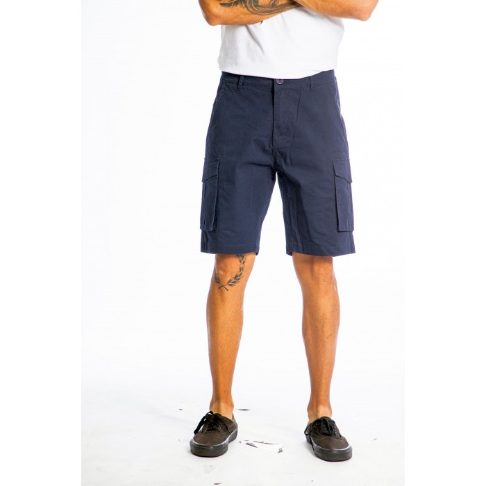 Βερμούδα Paco Co Cargo 13999-02 Navy Βερμούδες