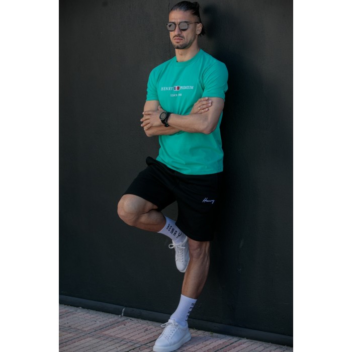 Μπλούζα Henry 3-428 Green T-Shirt