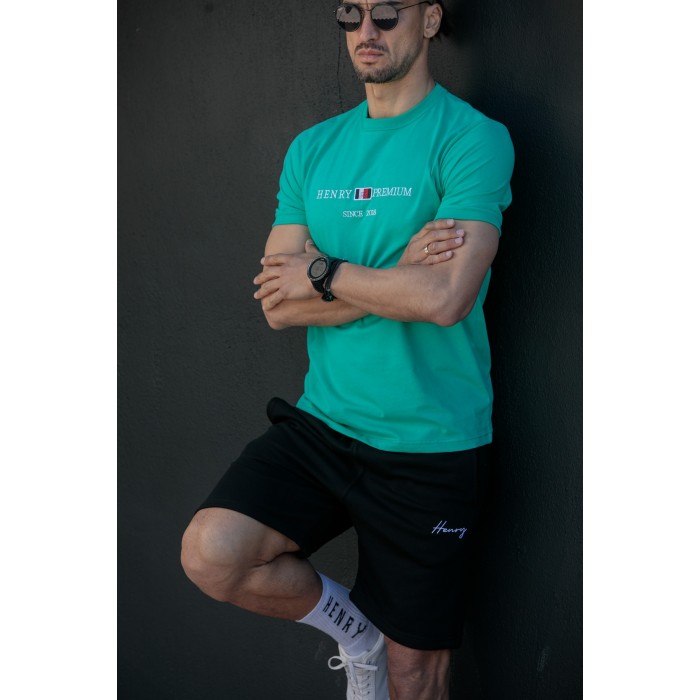 Μπλούζα Henry 3-428 Green T-Shirt