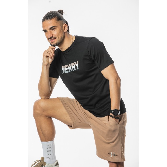 Μπλούζα Henry 3-436 Black T-Shirt