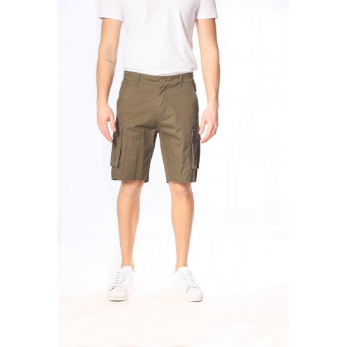 Βερμούδα Paco Co Cargo 2348401-02 Army Βερμούδα Paco Co Cargo 2348401-02 Army