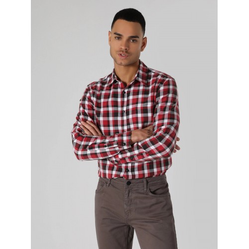 Πουκάμισο Colin's CL 1061712 Red Πουκάμισο Colin's CL 1061712 Red