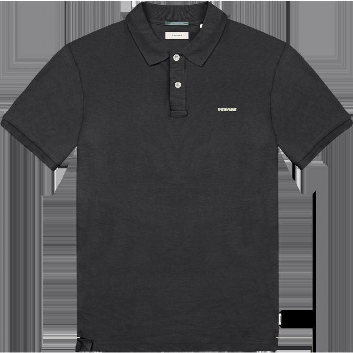 Πόλο Basic Rebase 231.RPS.032 Black Polo