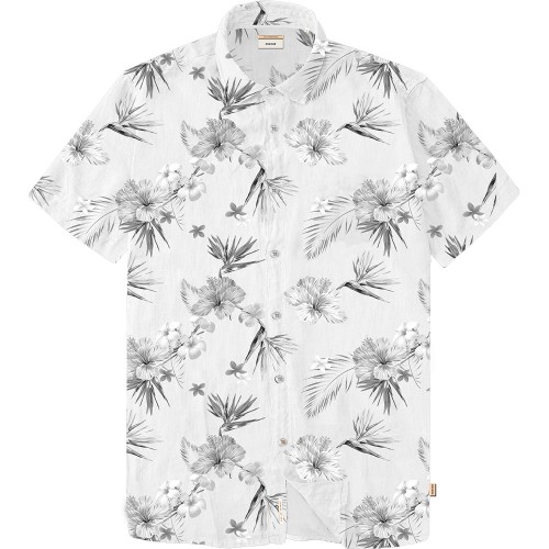 Πουκάμισο Κοντομάνικο Rebase 231.RGS.309 Off White