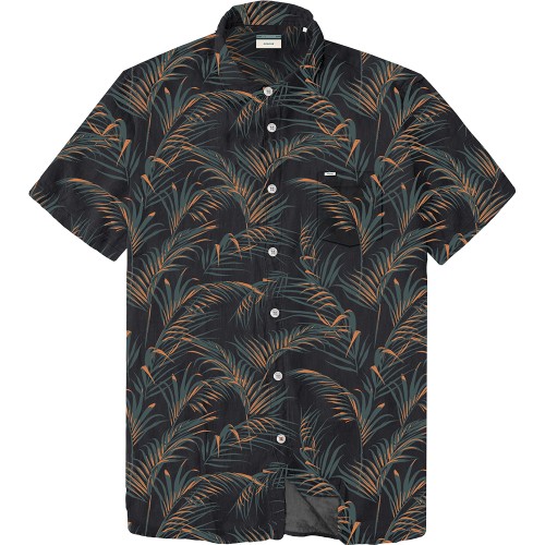 Πουκάμισο Κοντομάνικο Rebase 231.RGS.308 Black