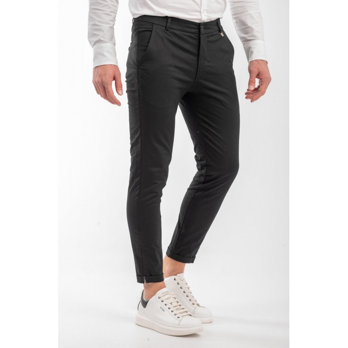 Παντελόνι Vittorio  500-23-ALTO Black Chinos