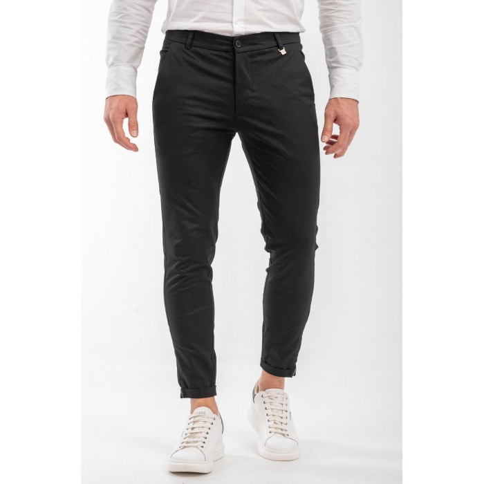 Παντελόνι Vittorio  500-23-ALTO Black Chinos