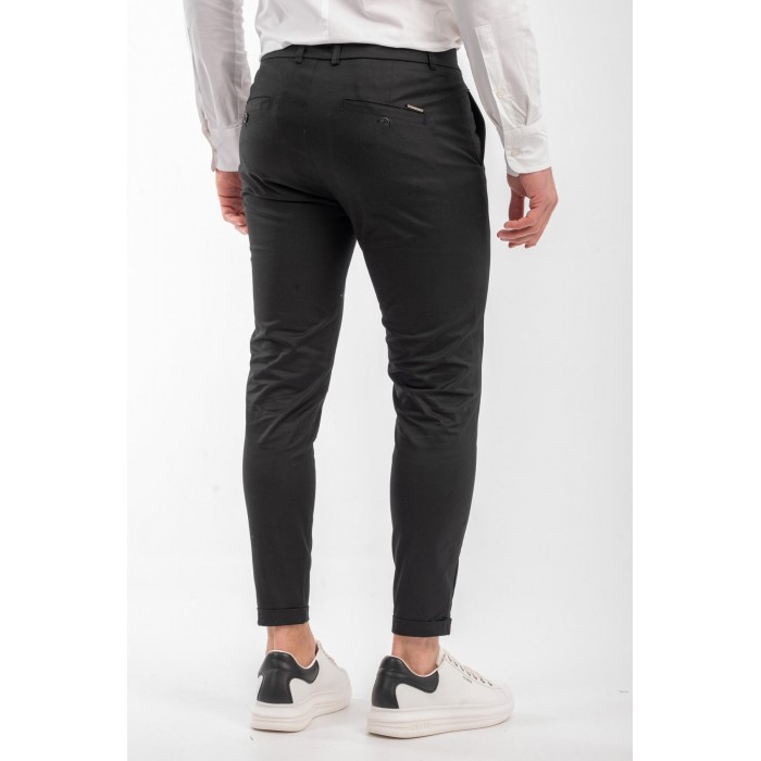 Παντελόνι Vittorio  500-23-ALTO Black Chinos