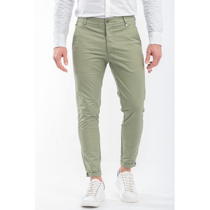 Παντελόνι Vittorio 500-23-ALTO Lime Chinos