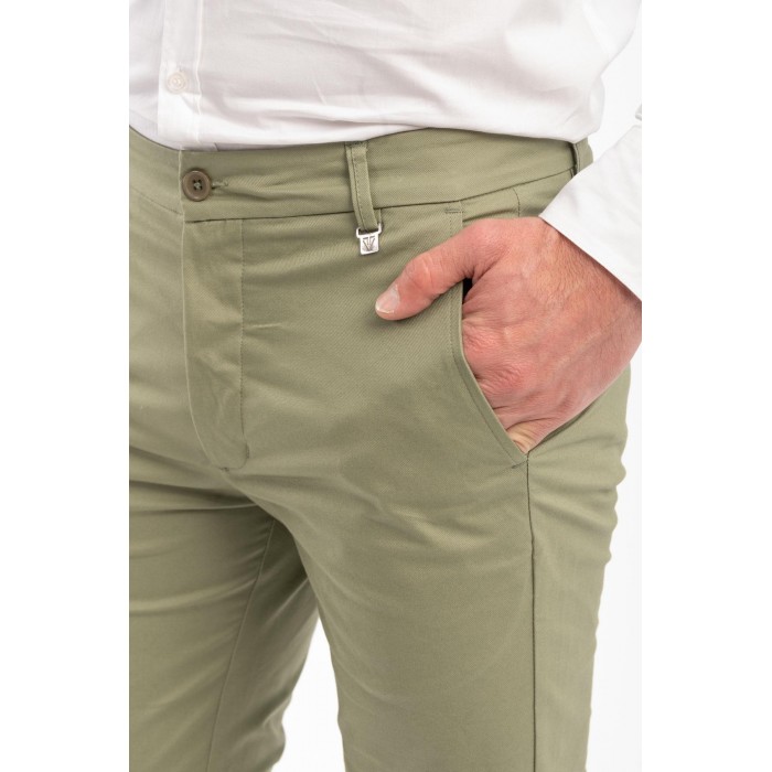 Παντελόνι Vittorio 500-23-ALTO Lime Chinos