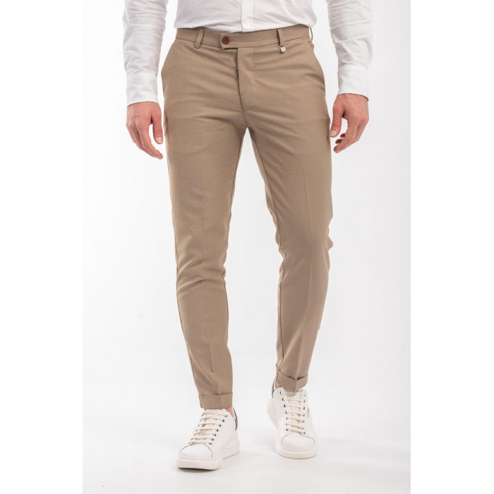 Παντελόνι Vittorio  500-23-Modena Beige Chinos