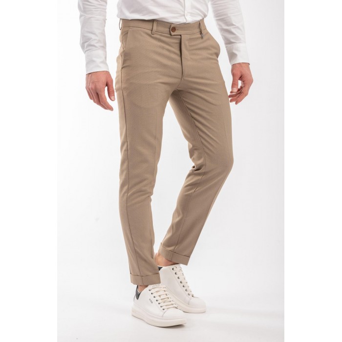 Παντελόνι Vittorio  500-23-Modena Beige Chinos