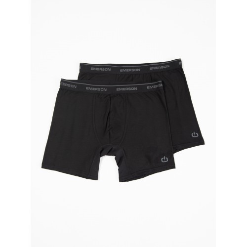 2 Boxers Men Underwear Emerson 232.EM06.05 Black 2 Boxers Men Underwear Emerson 232.EM06.05 Black