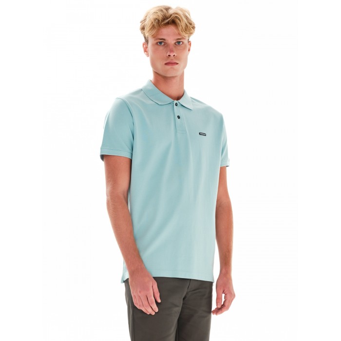 Πόλο Emerson 241.EM35.59 Misty Blue Polo