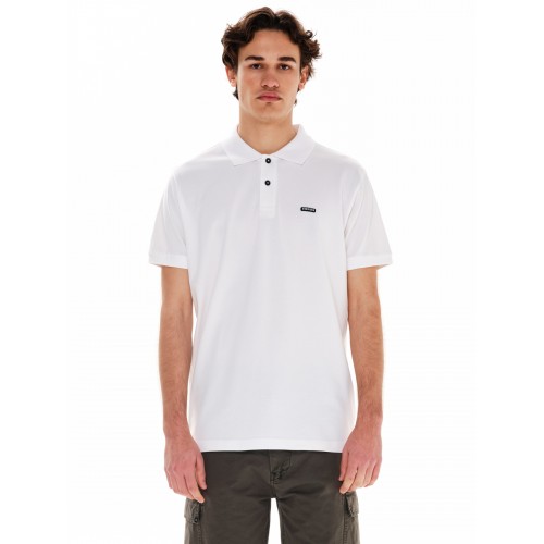 Πόλο Emerson 241.EM35.59 White Πόλο Emerson 241.EM35.59 White
