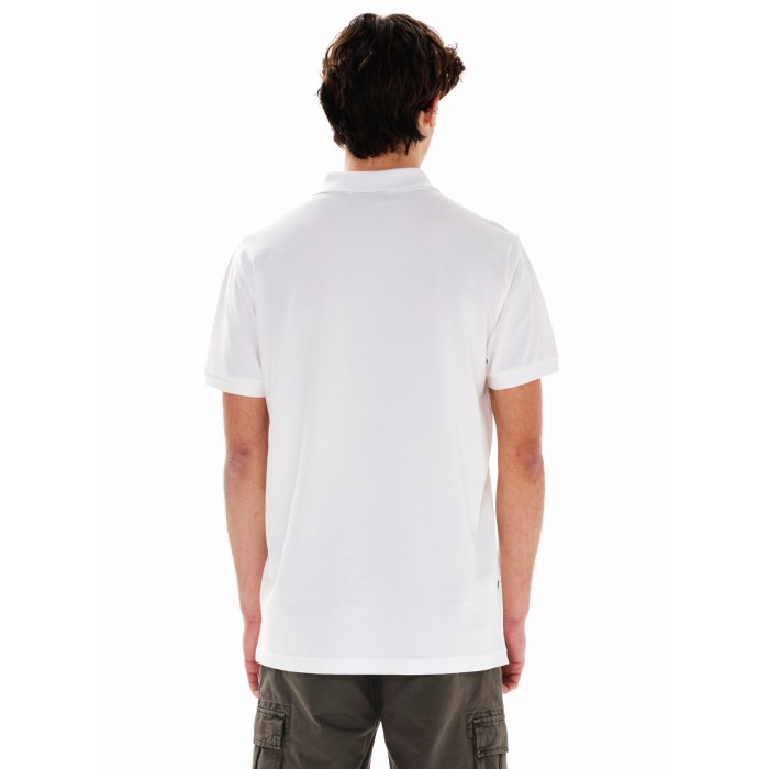 Πόλο Emerson 241.EM35.59 White Polo