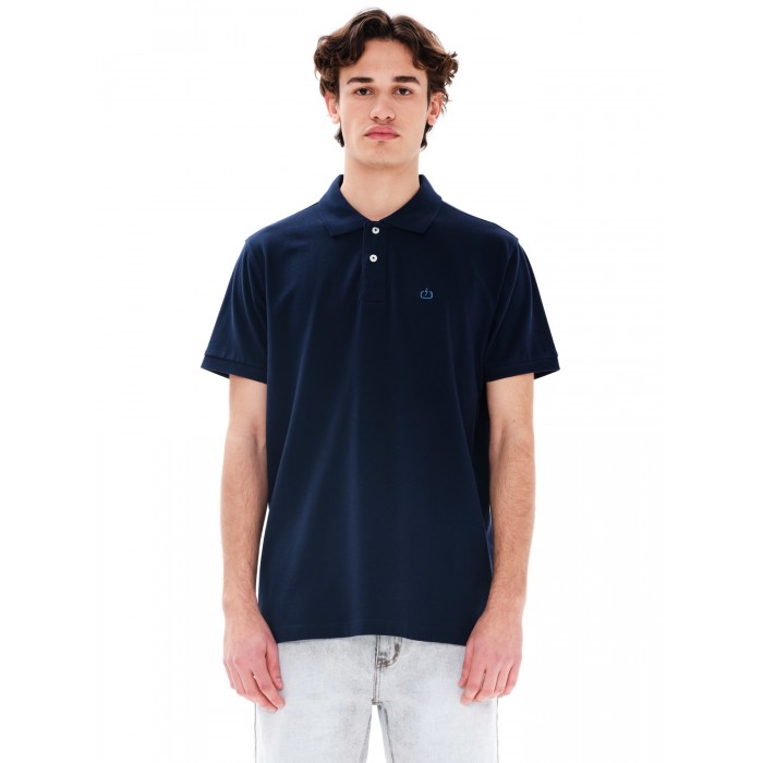 Πόλο Emerson 241.EM35.69 Navy Blue Polo