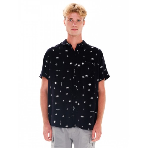 Πουκάμισο Κοντομάνικο Emerson 241.EM61.03R Pr431 Black