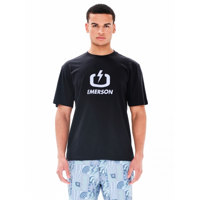 Μπλούζα Emerson 241.EM33.01 Black T-Shirt