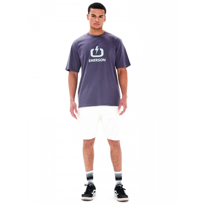 Μπλούζα Emerson 241.EM33.01 Dark Purple T-Shirt