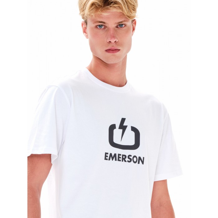 Μπλούζα Emerson 241.EM33.01 White  T-Shirt