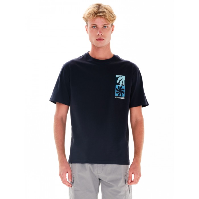 Μπλούζα Emerson 241.EM33.15 Off Black T-Shirt