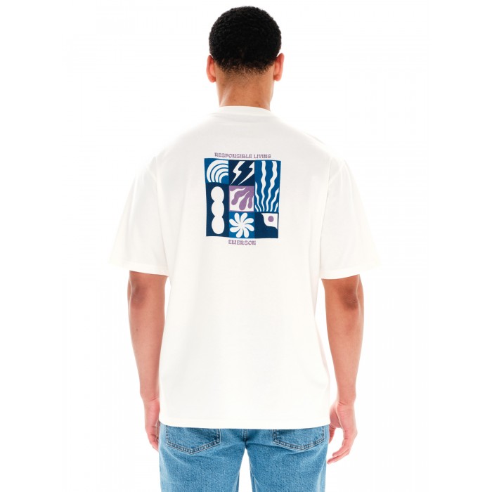 Μπλούζα Emerson 241.EM33.15 Off White T-Shirt