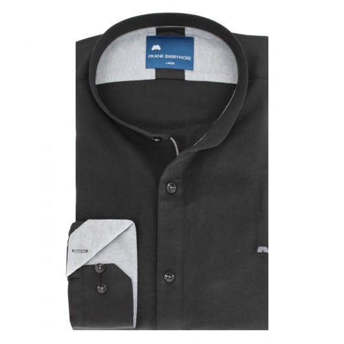 Πουκάμισο Frank Barrymore Oxford 21903.8 Black
