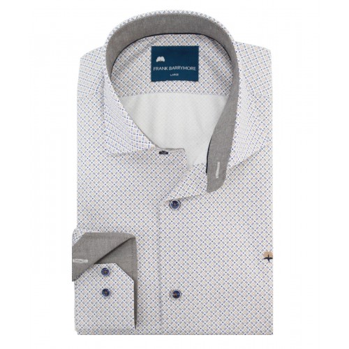 Πουκάμισο Frank Barrymore 52005.02 Beige