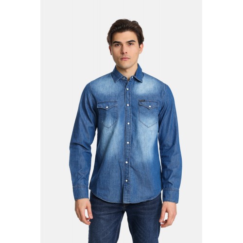 Πουκάμισο Jean Paco 2441321 Navy 