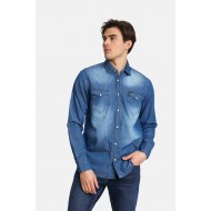 Πουκάμισο Jean Paco 2441321 Navy Πουκάμισο Jean Paco 2441321 Navy